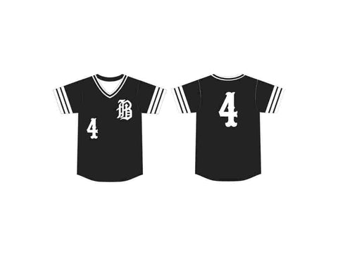 2025 Black Custom Jersey