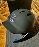 3D Logo Helmet With Chin Guard - White or Black